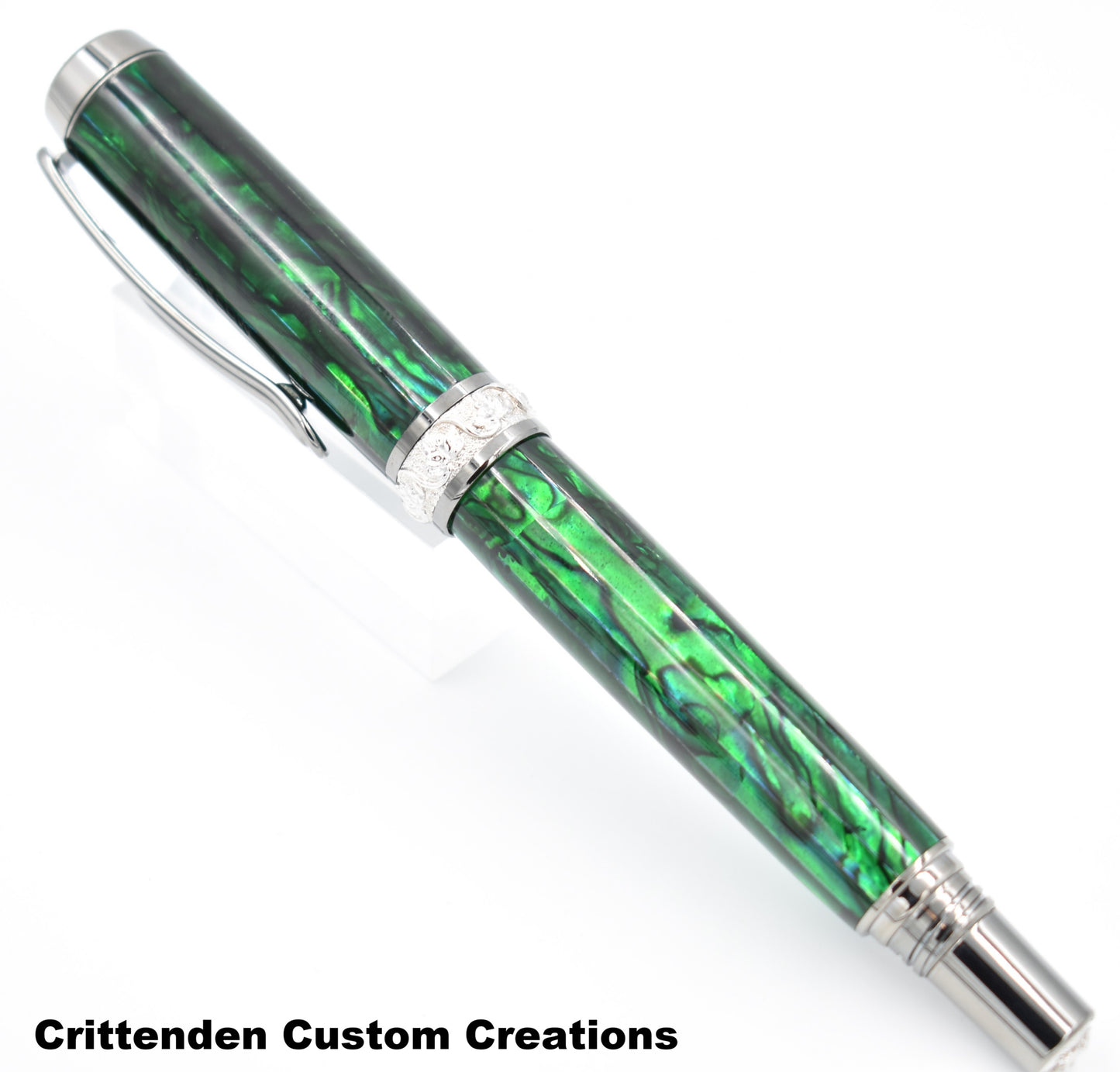 Dark Green Abalone - Jr. Aaron Rollerball