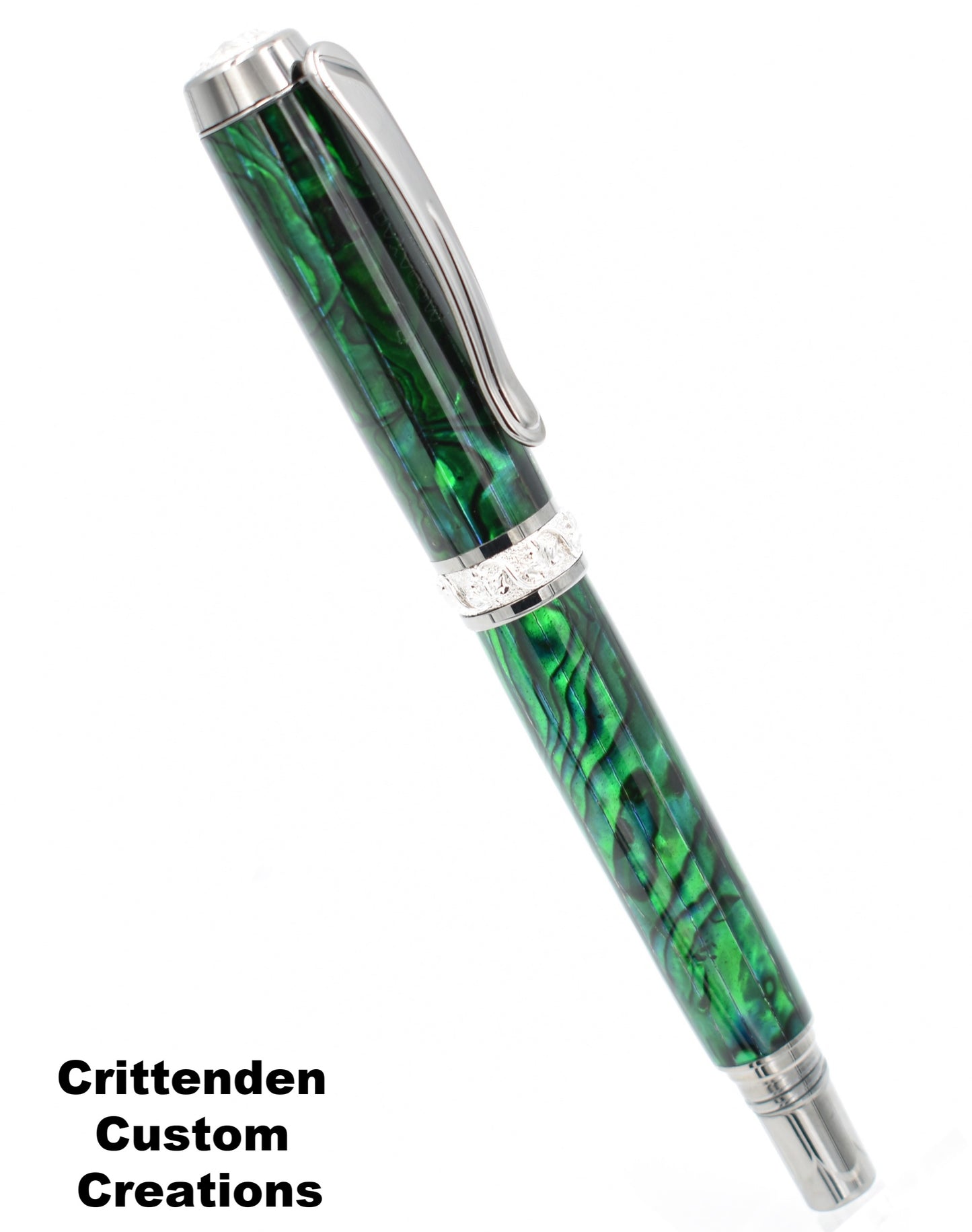 Dark Green Abalone - Jr. Aaron Rollerball