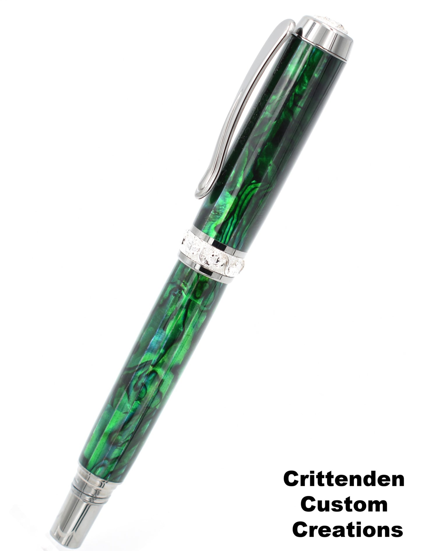 Dark Green Abalone - Jr. Aaron Rollerball